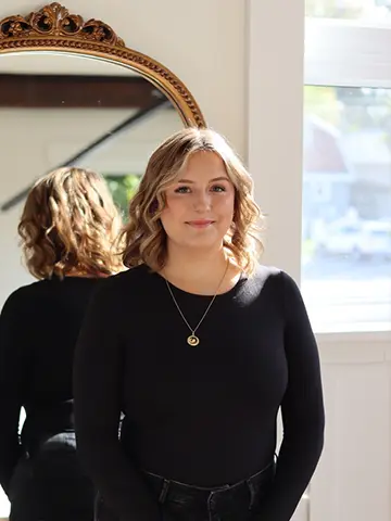 Aileen Boer, hair stylist at Hometown Beauty