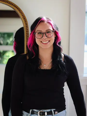 Olivia (Liv) Powless, hair stylist at Hometown Beauty