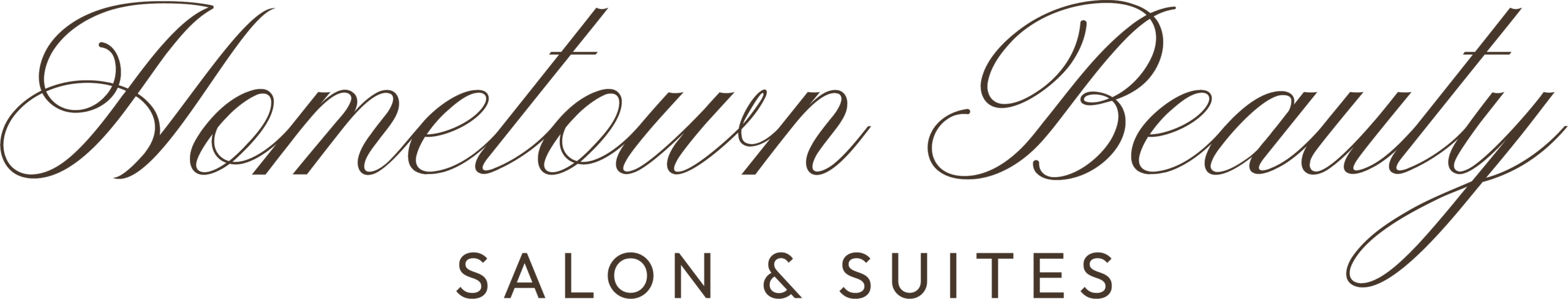 Hometown Beauty secondary logo Hometown Beauty Salon & Suites